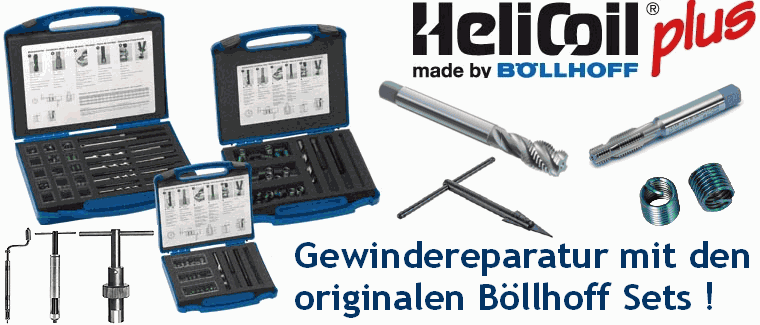 Helicoil Gewindereparatur - original B�llhoff !