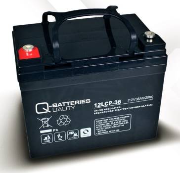 Q-Batteries AGM 12LCP-36
