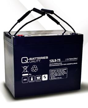 Quality-Batteries AGM 12LS-75