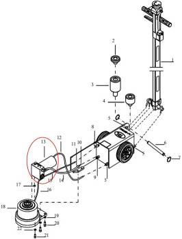 TDL Wagenheber AJ-50T3NC Boosting System