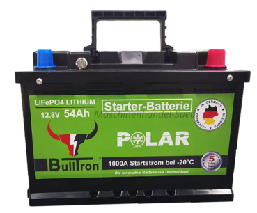 BullTron LiFePO4 Batterie 54Ah