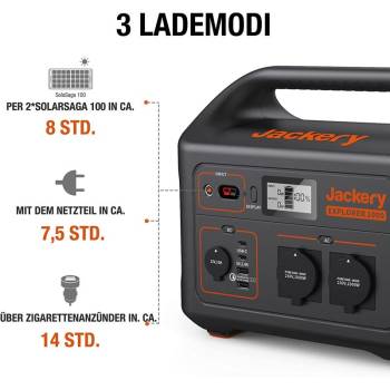 Jackery 1000 Tragbare Power Station