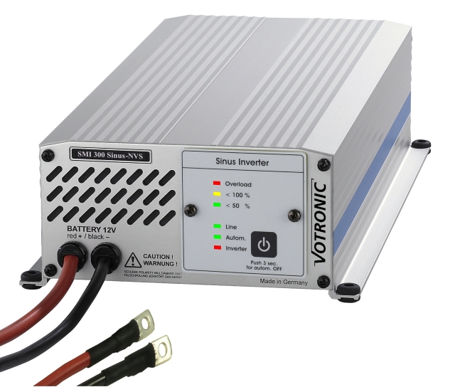 Inverter mit USB Puretronic® PT-300-PI 300 Watt Reiner Sinus Wechselrichter 