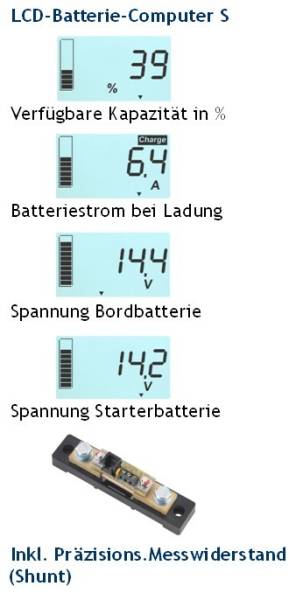Votronic 1269 LCD Battery Computer S 400