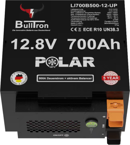 BullTron LiFePO4 Batterie 540Ah