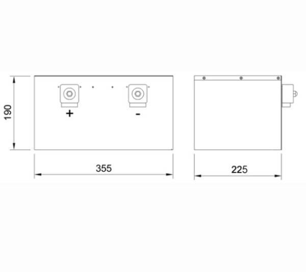 BullTron LiFePO4 Batterie 350Ah