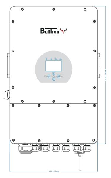 BullTron Hybrid Inverter - 6 kW 3-Phase