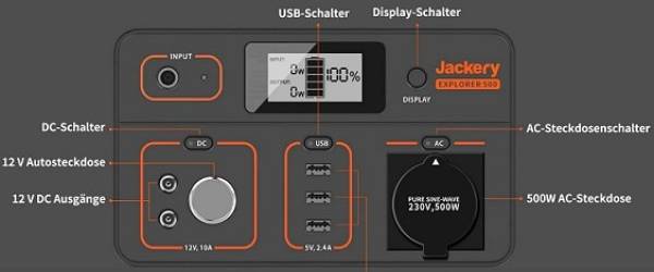 Jackery 500 Portable Power Station